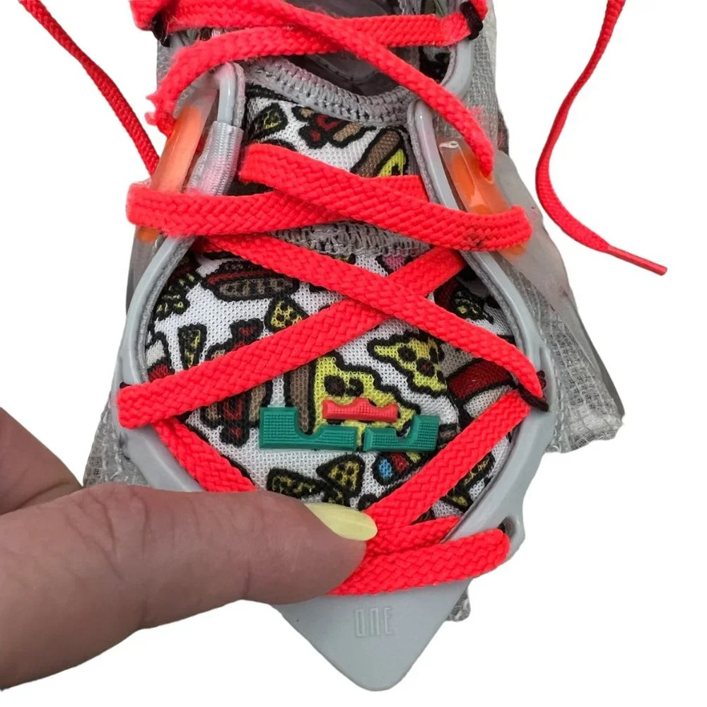 Nike LeBron 19 Fast Food Basketball men's sneakers size 8 - Picture 7 of 14